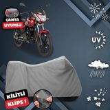 ULTRASHOP Mondial 125 Superboy I Motosiklet Brandası Arka Çanta Uyumlu Su Geçirmez Motosiklet Branda