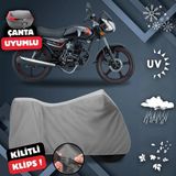 ULTRASHOP Mondial 150 Mg Superboy x Su Geçirmez Motosiklet Brandası Arka Çanta Uyumlu Motosiklet Branda