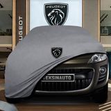 ULTRASHOP Peugeot 4007 (2007-2009) Gri Kumaş Oto Branda Araca Özel Penye Araba Brandası Araç Örtüsü