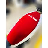 ULTRASHOP Tvs Neo X3I Kırmızı Sele Kılıfı Su Geçirmez Motosiklet Sele Kılıfı Logolu Sele Koltuk Kılıfı-X