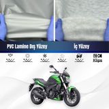 ULTRASHOP Ultra Shop Bajaj Dominar 400 Ug Su Geçirmez Motosiklet Branda 4 Mevsime Uygun Motor Brandası - Gri