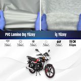 ULTRASHOP Ultra Shop Mondial 125 Superboy I Su Geçirmez Motosiklet Branda 4 Mevsime Uygun Motor Brandası - Gri
