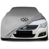ULTRASHOP Volkswagen Passat cc (2008 - 2016) Gri Kumaş Araba Branda Logolu Kumaş Araba Brandası Penye Oto Branda - Araç modeline özel tasarım