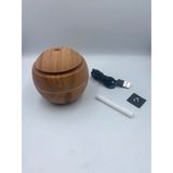 Ultrasonic Ahşap Hava Nemlendirici Aroma Difüzör USB