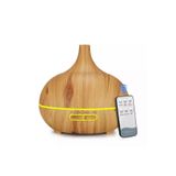 Ultrasonik Aroma Hava Nemlendirici Hava Difüzör Kokulu Uçucu Yağ Difüzör 550 Ml Kumandalı Led Işıklı