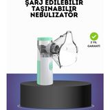 Ultrasonik Frekanslı Şarj Edilebilir Nebülizatör
