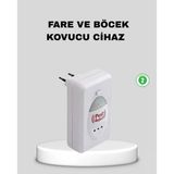 Ultrasonik Haşere Kovucu Cihaz – Sessiz, Kimyasalsız Etkili Koruma