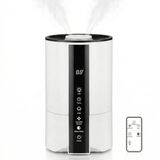 Ultrasonik Hava Nemlendirici, 4.5 Litre Geniş Su Kapasitesi, Dijital Ekranlı Kontrol Paneli, Zamanlayıcılı Çalışma, Uzaktan Kumandalı Kullanım, Aromaterapi Yağı Eklenebilir Ortam Nemlendirici