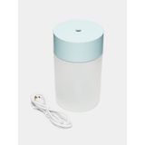 Ultrasonik Hava Nemlendirici Buhar Makinesi 400 ML H2O Humidifier mavi