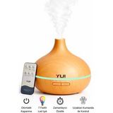 Ultrasonik Hava Nemlendirici Buhar Makinesi ve Aroma Difüzör