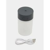 Ultrasonik Hava Nemlendirici Buhar Makinesi ve Aroma Difüzörü 260 Ml Antrasit Füme