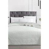 Ultrasonik Kapitoneli Doremi Çift Taraflı Tek Kişilik Yatak Örtüsü Krem - 200 x 220 cm