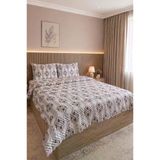 Ultrasonik Kapitoneli Zentera Çift Kişilik Pike Takımı 195X235 Cm Lila