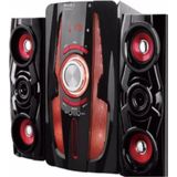 ULTRATEKNO 6,5" + 3"x2 Süper Bass Usb Sd Kart Bluetooth Hoparlör Kumandalı 60 Watt 2+1 Ses Sistemi