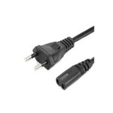 Ultratekno Ac Power Güç Kablosu Tv-Radyo -Notebook Adaptör Için 2 Pin Teyip Fişi 1,5 Metre