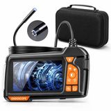 Ultratekno Endoskop Kamera 1080P Hd Boru İçi Görüntüleme Kamerası 4.3" Ips Ekranlı Ip67 Su Geçirmez Yılan Kamera + Taşıma Çantası