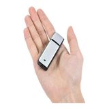 Ultratekno Gümüş Renk Ses Kayıt Cihazı Kristal Mikrofonlu 32 Gb Usb Görünümlü Ev Işyeri Dinleme1 Cihazı