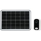 Ultratekno Ips-61 1080P Solar Güneş Panelli Ip Kamera Outdoor Wifi Güvenlik Kamerası - Beyaz