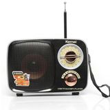 Ultratekno MD-308BT Retro Radyo Kırmızı Bluetooth Hoparlör