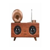ULTRATEKNO Müzik Apollo B6 Gramofon Radyo 3d Ses Teknolojisi Yüksek Ses Kalitesi Nostaljik
