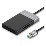 Ultratekno Onten Serisi USB 3.0 Kart Okuyucu Xqd Cf Sd Tf Profesyonel Card Reader - Siyah
