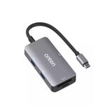 ULTRATEKNO OTN-91182 Type C Girişli USB-C Çoklu Kart Okuyucu MacBook Tablet PC Uyumlu Card Reader