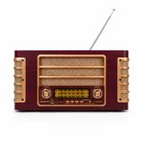 Ultratekno R-1973Btl Retro Bluetooth Radyo Ahşap Görünümlü Nostaljik Müzik Çalar
