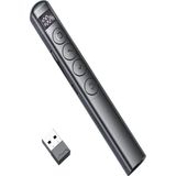 Ultratekno S7 Dijital Ekranlı Şarjlı Lazer Sunum Kumandası Şarj Göstergeli Lazer Powerpoint Laser Pointer Slayt
