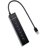 UltraTekno UL307 7 Port USB 3.0 Hub USB Hub 3.0 Çoğaltıcı 7 Port USB Hub 5 Gbps USB Splitter USB Çoklayıcı