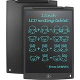 Ultratekno ULT12XL 12" Büyük Boy Dijital Yazı Tahtası Grafik Çizim Tableti 12 Inç LCD Çocuk Tablet - Siyah