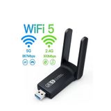 Ultratekno Wi-Fi Adaptörü 802.11Ac 1300Mbps Wireless Dual Band Usb Adaptör 3.0 Wifi 5 Çift Anten