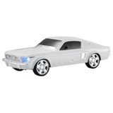 Ultratekno WS-1967BT Ford Mustang GT 1967 Model 10 W FM Radyo USB TF AUX Destekli Speaker Beyaz Bluetooth Hoparlör