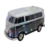 Ultratekno WS-267BT 1967 Model T1 Vosvos Minibüs Siyah Bluetooth Hoparlör