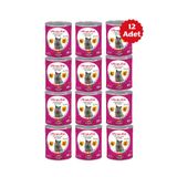 ULTRAVİTA Ultravita Premium Yüksek Proteinli Sığır Etli Konserve Yaş Kedi Maması 415gr x 12 Adet