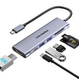 Ultrbeka USB C Hub, 7in1 USBC Hub, 4K HDMI Multiport Adaptörü, TF/SD Kart Okuyucu, 2 × Powered USB-A 3.0 5Gbps, 100W PD, Dongle Adaptörü, USB-C Genişletici Tip C Bağlantı Noktaları Dizüstü Bilgisayar,