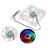 Ulu Bilgisayar 12V 12 cm Şeffaf Işıklı Kasa Içi Rgb Fan Molex Power Girişli Fan - 12CM