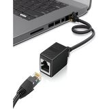 Ulu Bilgisayar Gigabit CA55 6 Ekleyici Uzatma Uzatıcı RJ45 Ek Birleştirici Ara Kablo Birleştirici