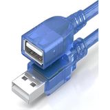 Ulu Bilgisayar USB 2.0 Dişi Erkek USB Uzatma Kablosu - 1 mt - Mavi