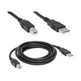Ulu Bilgisayar USB 2.0 Yazıcı Kablosu Lazer Yazıcı Kablosu 1.5m Printer Yazıcı Kablosu