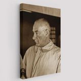 Ulu Önder Mustafa Kemal Atatürk Dekoratif Kanvas Tablo, Duvar Dekoru 6201