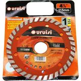 Ulu Pazarlama 1/2 Inç 115MM Mermer Kesici Disk TY-156 (5570) - Ahşap - Belirtilmemiş