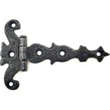 Ulu Pazarlama Antika Tarz Dekoratif Pirinç Kuyruklu Kelebek Menteşe - 63X100 Mm, Oksit