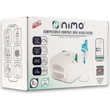 Ulu Pazarlama Kompresörlü Kompakt Mini Nebulizatör - Ahşap