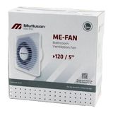 Ulu Pazarlama MUTLUSAN-001 211 000 120 00 00 Me-Fan 120/5" Banyo Tuvalet Havalandırma Aspiratörü 15W 1900RPM 120M3/H (5570)