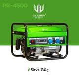 Ulubey Energy PR-4500 5KVA 4000W Bakır Sargılı Benzinli Jeneratör
