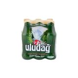 Uludağ Soda Cam Şişe 200 ml 6'lı Paket - Çok Renkli