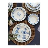 Ulus Home 6 Kişilik Porselen Vintage 24 Parça Yemek Takımı