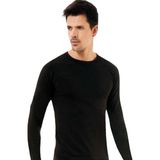 Ulus-Kota Erkek Uzun Kollu Atlet Termal - XL - Siyah