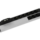 Ulusal Uls9lu 9lu Sigortalı Alüminyum Grup Priz Rack Kabinet Aksamı