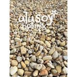 Ulusoy Botanik Sarı Çizgili Dolomit Taş / Gökkuşağı Dekoratif Dolomit Taşı / Saksı, Teraryum, Akvaryum Süsleme Taşları / 1-2 cm / 10 kg